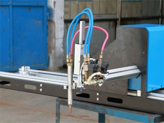 Tagliatrice del plasma portatile di CNC, prezzo della tagliatrice del metallo del combustibile dell'ossigeno
