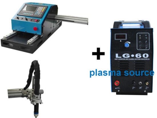 Tagliatrice al plasma CNC 100A portatile per lamiera di ferro da 1 a 15 mm